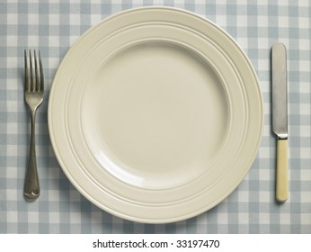 Overhead View Of Place Setting