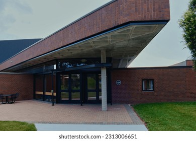 Overland Park, Kansas - May 31, 2023: Johnson County Community College Gym - Shutterstock ID 2313006651