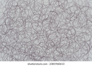 overlapping graphite crayon loops background