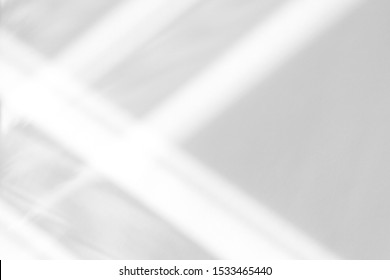 Overlay effect for photo. Organic drop diagonal shadow on a white wall. Useful for  mock-ups, posters, stationary, wall art, design presentation - Shutterstock ID 1533465440
