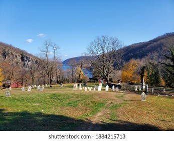 Overlook Of Harpers Ferry From Old Cemetary