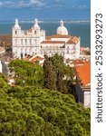 Overlooking the Atlantic, Sao Vicente and Santa Engracia churches highlight Lisbon