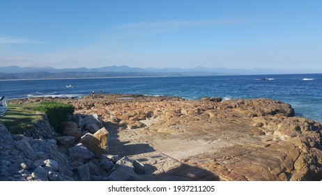 Overlooking the Ocean from the Rocks