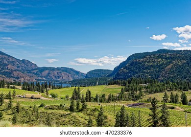 Overlooking The Okanagan Valley