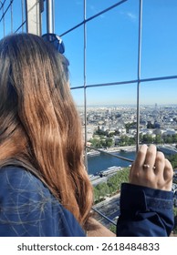 Overlooking Paris from the eiffeltower