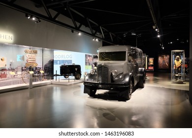 Overloon / Netherlands - 26 Apr 2019, Overloon War Museum Exhibit