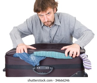 Overstuffed baggage - Powered by Shutterstock