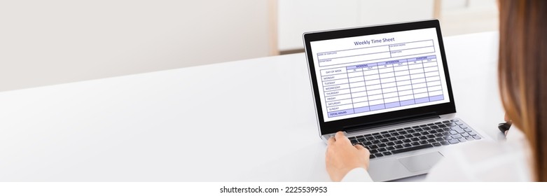 Overtime Payroll Time Sheet And Work Hours Schedule