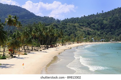 Overview Of Maracas Beach - Trinidad