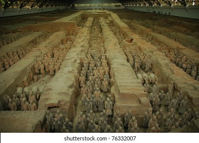 Overview of the Qin dynasty Terracotta Army, Xi'an, China