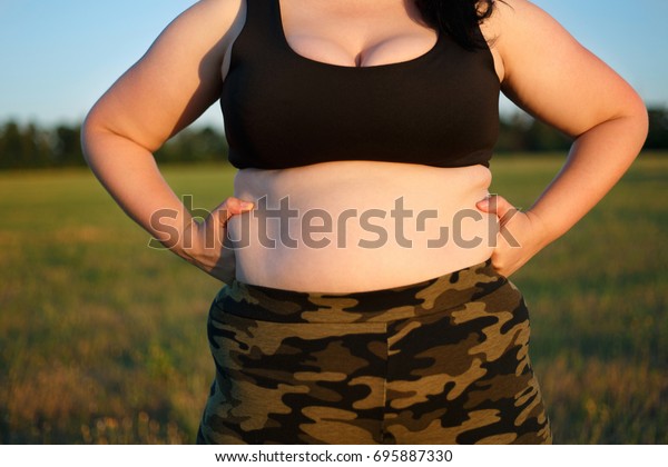 fat woman in pants