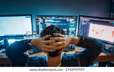 Overworking Programmers are constantly stressed while writing code and developing software, websites, or applications using programming languages ​​such as JavaScript and C++, as well as testing and debugging to ensure the system works efficiently.