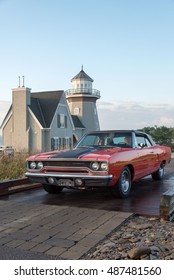 Owen Sound, Ontario - 09/18/2016: Field Load In - 2016 Cobble Beach Concours DElegance