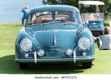 Owen Sound, Ontario - 09/18/2016: Front Grill - 2016 Cobble Beach Concours DElegance