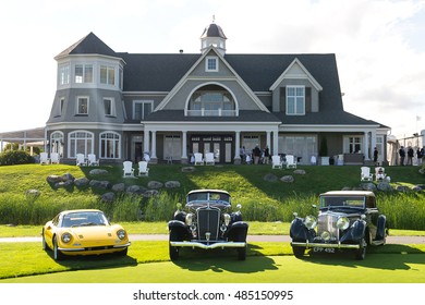 Owen Sound, Ontario - 09/18/2016: Winning Car - 2016 Cobble Beach Concours DElegance 