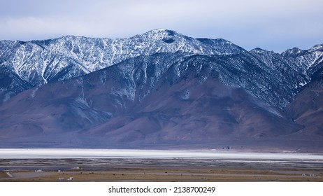 Owens Lake And Muah Mountain