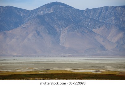 Owens Lake, Sierra Nevada Mountains