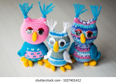 knitted owl