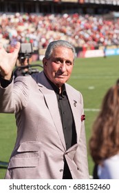 Owner Arthur Blank MLS Atlanta United Hosted Orlando City On Saturday 29th, 2017 At The Georgia Tech Campus Bobby Dodd Stadium In Atlanta, Georgia - USA