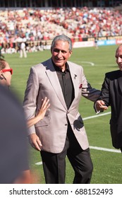 Owner Arthur Blank MLS Atlanta United Hosted Orlando City On Saturday 29th, 2017 At The Georgia Tech Campus Bobby Dodd Stadium In Atlanta, Georgia - USA