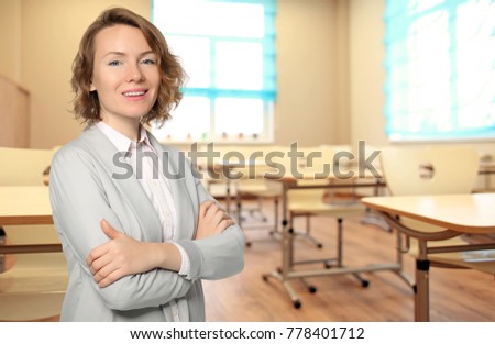Owner of business at her private school