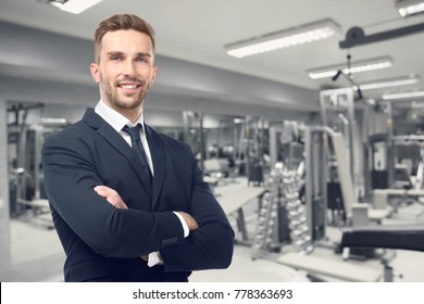 Owner Of Business In His Gym