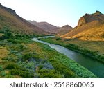 Owyhee River at Birch Creek Ranch, Oregon.