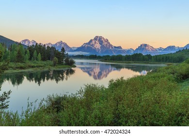 Oxbow Bend reflection