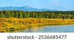 Oxbow Bend of the Snake River in Grand Teton National Park in Wyoming, United States