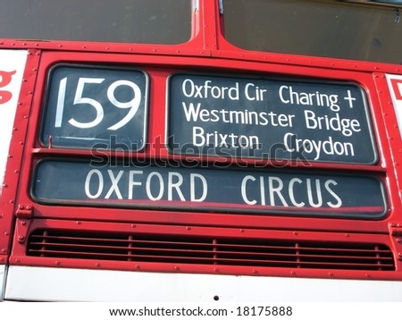 Oxford Circus Bus