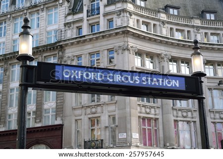 Oxford Circus Station
