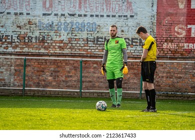 Oxford Hemiksem Vs Willebroek Sportvereniging, 13-02-2022, Hemiksem Belgium: Football Match In Provincial Division Of Antwerp