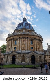 OXFORD, UK - MAY 28, 2022: Radcliffe Camera, Bodleian Library, Oxford University, Oxford, England, United Kingdom.