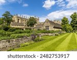 Oxford War Memorial Gardens and Christ Church.