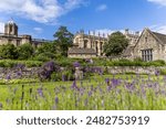 Oxford War Memorial Gardens and Christ Church.