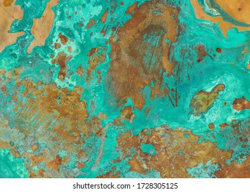 oxide of copper, verdigris texture