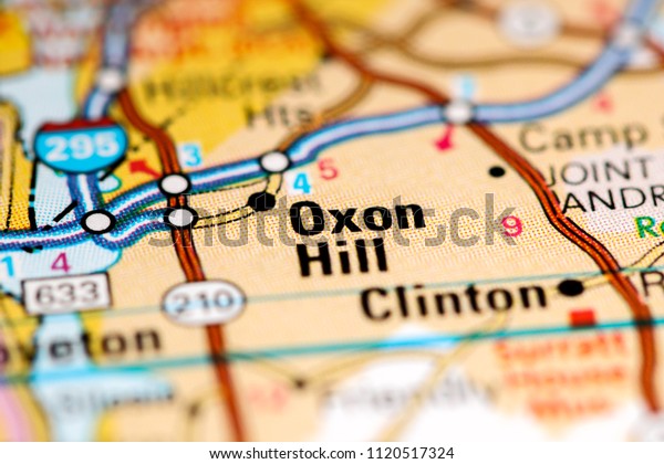 Oxon Hill Maryland Map Oxon Hill Maryland Usa On Map | Miscellaneous Stock Image 1120517324