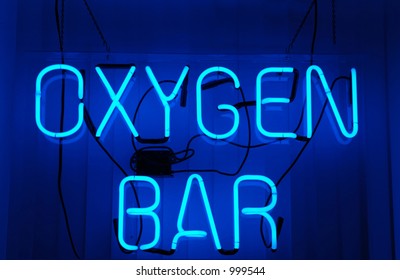 Oxygen Bar neon sign