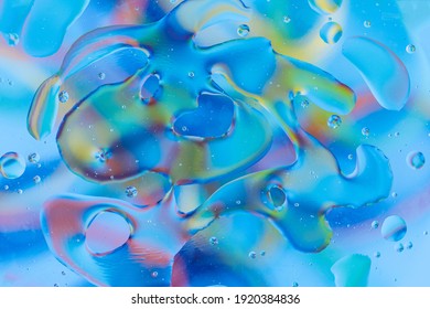 Oxygen bubbles in a liquid as background