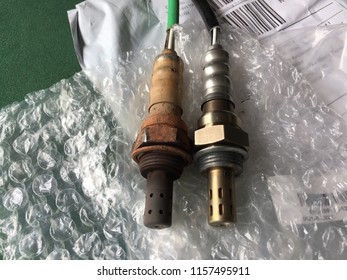 Oxygen Sensor On New Modern Car