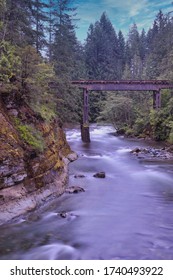   Oyster River. Campbell River. Long Exposure