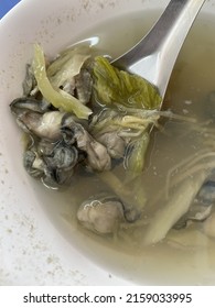 Oyster Soup Ready To Be Served