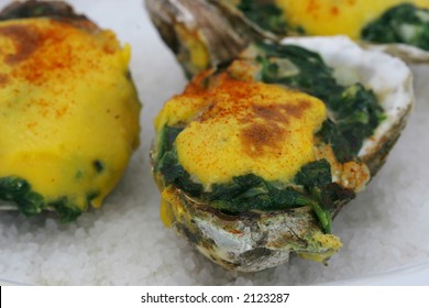 Oysters Rockefeller