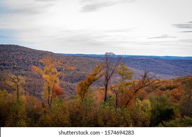 Ozark National Forest River And Mountains 