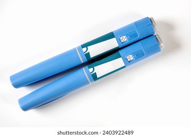 Ozempic Insulin injection pen or insulin cartridge pen for diabetics. Medical equipment for diabetes parients. - Powered by Shutterstock