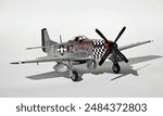 P-51D Mustang, 1:72 scale model, 78th Fighter Group, Modified by CombineZP