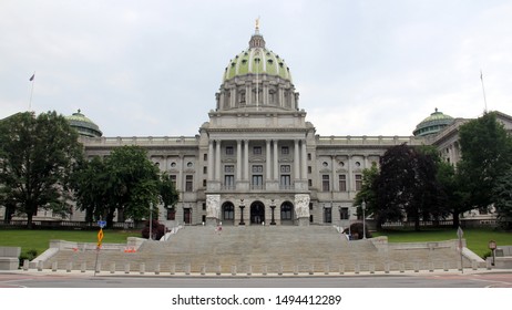 PA State Capitol At Harrisburg 