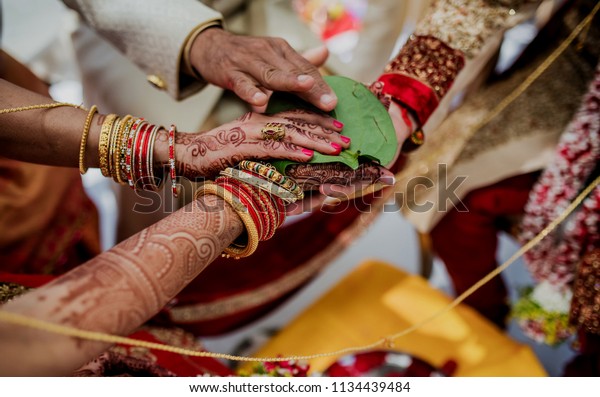 Paan Rasam Indian Wedding Stock Photo Edit Now 1134439484