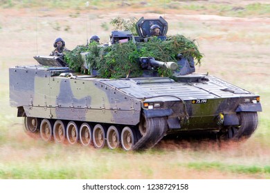 Pabrade/Lithuania November 13, 2015 
CV90 Armoured Combat Vehicle