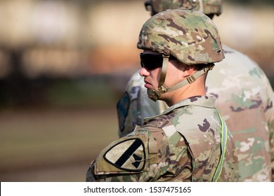 Pabrade/Lithuania October 21, 2019
A US Soldiers From 1st Cavalry Division